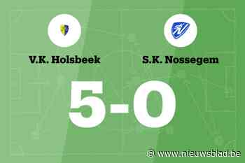 VK Holsbeek B verplettert SK Nossegem B