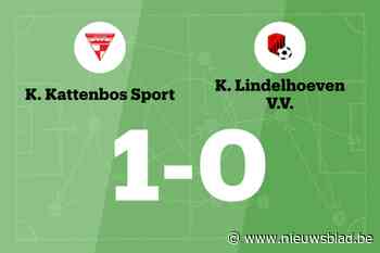 Achenteh is goud waard voor Kattenbos Sport tegen Lindelhoeven VV