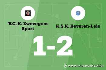 SK Beveren-Leie zet sterke reeks zonder nederlagen verder met winst op Zwevegem Sport