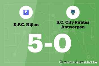 Wedstrijd tussen Nijlen en City Pirates eindigt in forfaitscore