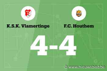 SK Vlamertinge B sleept gelijkspel uit de brand in de thuiswedstrijd tegen F.C. Houthem