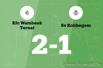 KFC Wambeek Ternat B boekt zege tegen SV Kobbegem na goede eerste helft