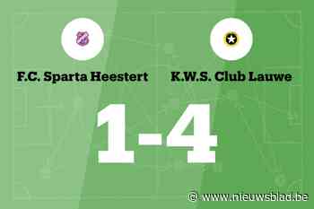 Couckuyt leidt WS Lauwe naar overwinning tegen Sparta Heestert