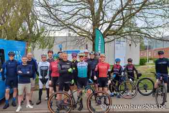 Sportman van het jaar en gedreven mountainbikers fietsen vernieuwde Roulariusroute in
