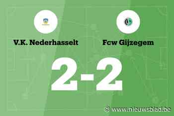 Eindelijk een punt voor FCW Gijzegem
