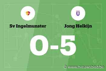 Jong Helkijn laat SV Ingelmunster B kansloos in uitwedstrijd