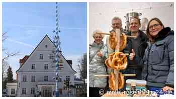 Mit Überwachungs-Drohne und Lichtschranken-Alarm: Hightech-Schutz für den Maibaum in Haar