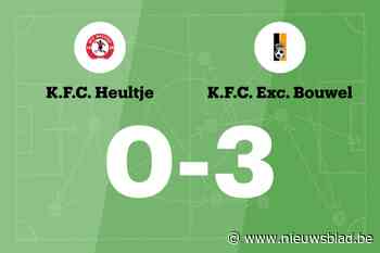 Bouwel verslaat Heultje en blijft winnen