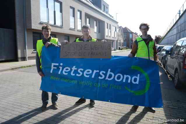 Fietsersbond Deinze voert actie voor veilige fietsverbinding richting Gent