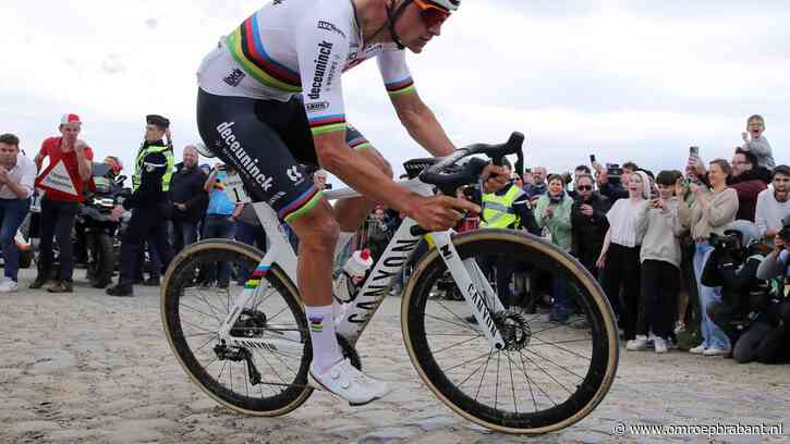 Van der Poel wint Paris–Roubaix na lange solo