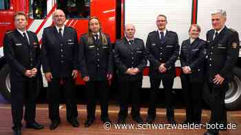 Spitze der Bad Herrenalber Feuerwehr: Jetzt gibt’s eine ungewöhnliche Konstellation