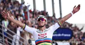 Mathieu Van der Poel heerst in klassiekers en is ook in Parijs-Roubaix ongenaakbaar: ‘Als kind niet van kunnen dromen’