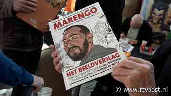 Ridouan Taghi is voor één dag de grote 'held' in Deventer; als stripfiguur welteverstaan