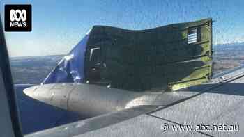 Boeing 737 forced to turn around after engine cover falls off and strikes wing on take-off