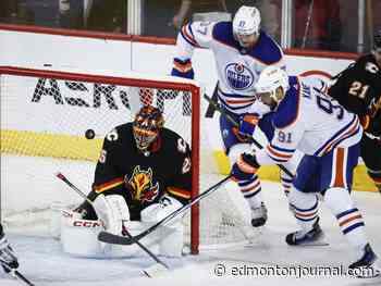 NHL fines Oilers forward Kane $5,000 for slashing Calgary forward Hunt