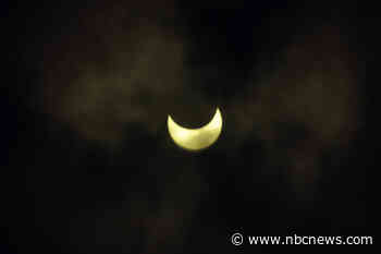 Clouds and storms may obscure Monday's solar eclipse view in states along its path