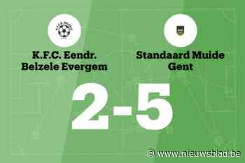 Standaard Muide Gent wint sensationeel duel met FCE Belzele Evergem