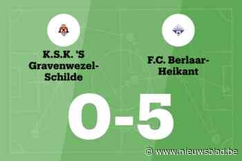 Verschoren scoort vier keer voor Berlaar-Heikant dat wint van 's-Gravenwezel-Schilde