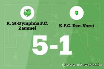 Zammel wint spektakelwedstrijd van Exc. Vorst
