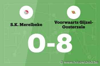 VW Gijzel-Oosterzele B maakt veel doelpunten uit tegen SK Merelbeke