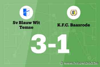SV Blauw Wit Temse verslaat KFC Baasrode met 3-1