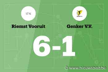 Cilissen scoort vijf keer voor Riemst Vooruit dat wint van Genk VV B