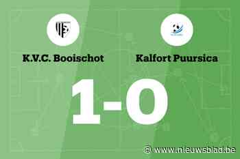 Verhaegen leidt Booischot langs Kalfort Puursica