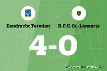 Eendracht Termien blijft ongeslagen na zege op Sint-Lenaarts