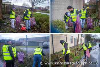 Volunteers collect 25 bags of rubbish as part of clean up