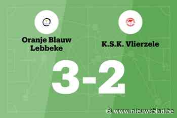 OB Lebbeke wint van KSK Vlierzele