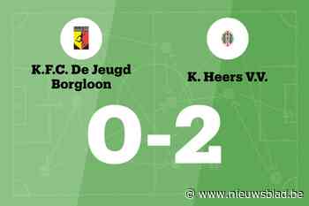 Geen verbetering voor De Jeugd Borgloon na verlies tegen Heers VV