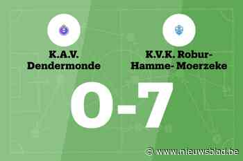 KVK Robur Hamme-Moerzeke toont wederom uitstekende vorm met zege op KAV Dendermonde