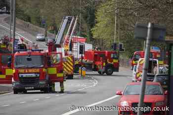 One lane opens on Preston Old Road, Blackburn after fire
