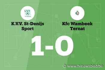 Langeraert bezorgt KVV Sint-Denijssport zege op KFC Wambeek Ternat