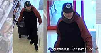 Search for man in connection with burglaries in Hull and Cottingham