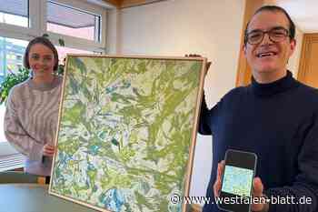 Die abstrakte Schönheit einer Plastiktüte