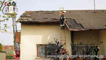 Brand in Holzheim: Dachstuhl fängt Feuer – Schaden von 80.000 Euro