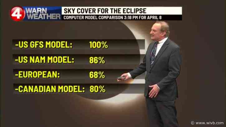 Total solar eclipse forecast: Possible breaks in the clouds