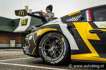 Gespot – Met een GT3 Cup door de McDrive in Geldrop