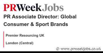 Premier Resourcing UK: PR Associate Director: Global Consumer & Sport Brands