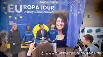 In Neu-Ulm wird das erste bayernweite Zeichen für Europa gesetzt