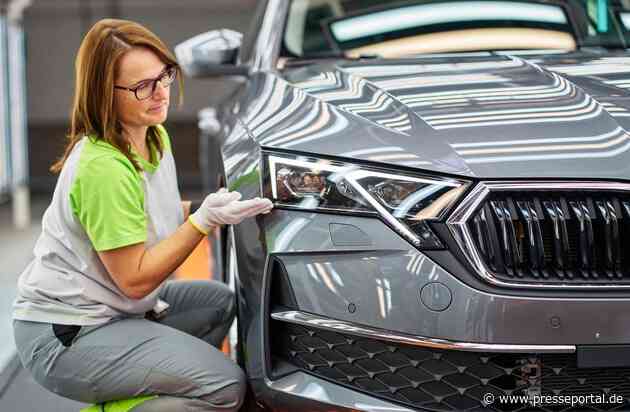 Škoda Auto startet Fertigung des aufgefrischten Octavia: ein neues Kapitel der Nachhaltigkeit und Innovation