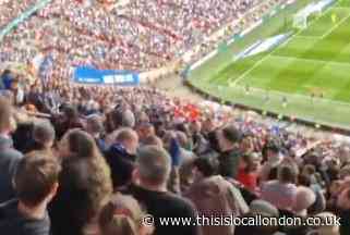 Wembley Stadium: Police probe fight at EFL Trophy Final
