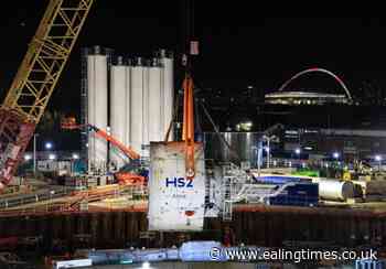 The Northolt Four! New tunnelling machine joins HS2 line dig