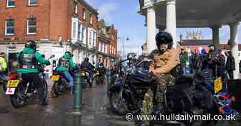 Si King hails 'astounding' tribute to Dave Myers as 6,000 bikers join Beverley to Scarborough ride