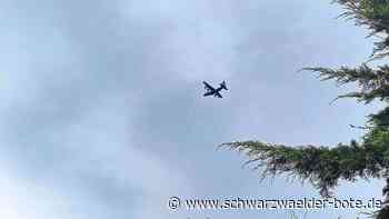 Luftraum über Bad Liebenzell: Amerikanisches Transportflugzeug überfliegt  Monakam