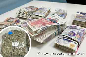 Police seize cannabis and cash in Mitcham car drug search