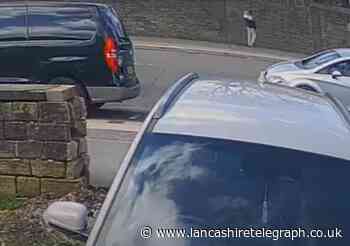 CCTV of last known sighting of murder suspect