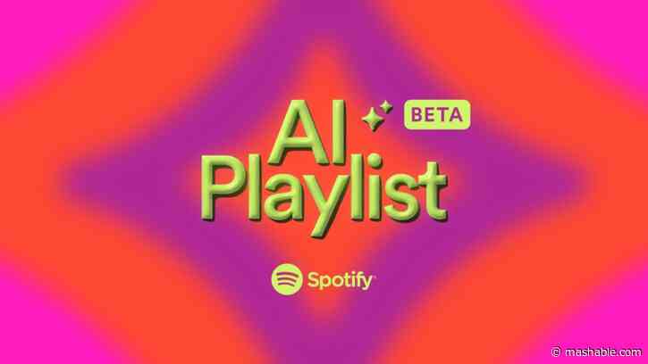 Spotify will let you use AI to create personalized playlists