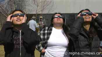 Here's what Monday's solar eclipse looked like in Saskatchewan